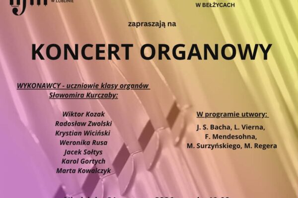 Koncert organowy