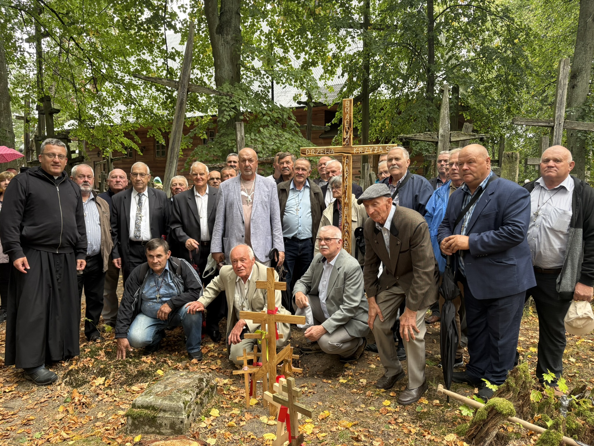Pielgrzymka Bractwa Drzewa Krzyża Świętego do Milejczyc i Serpelic